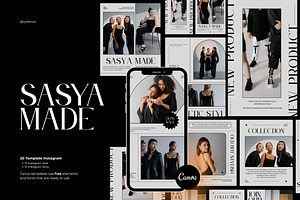 Sasya Made Instagram Template