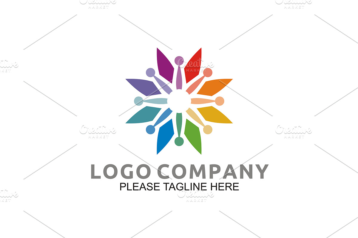 20 Logo Flower Templates Bundle, a Branding & Logo Template by Friendesigns (Photo 16 of 21)