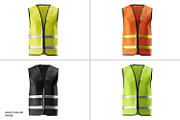 Safety Vest Uniform Mockup, an Apparel Mockup by RamStudio2 (Thumbnail 15 of 15)