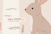 Woodland Kids Wall Mural, a Wallpaper Graphic by by creative paper (Thumbnail 10 of 10)
