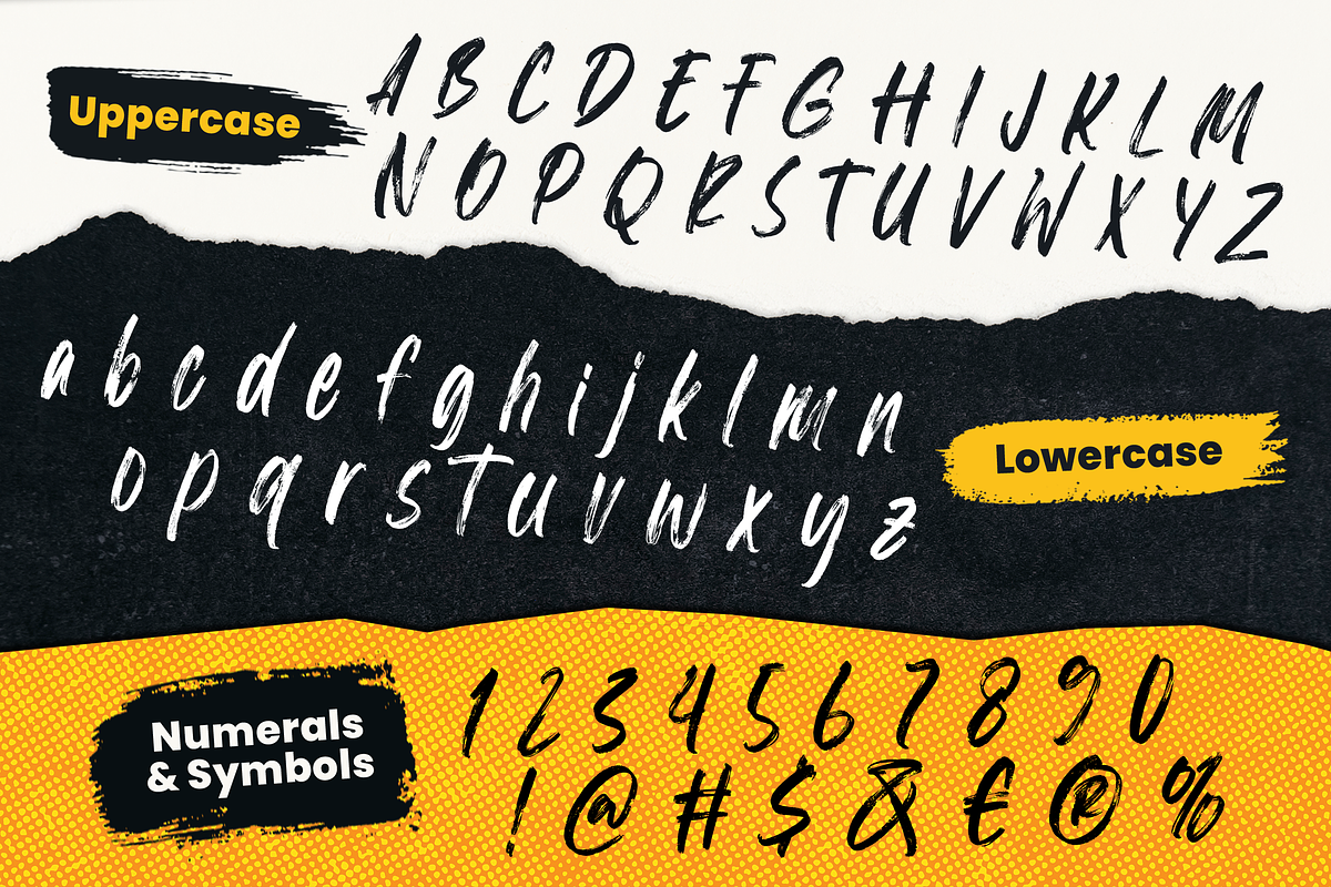 Artmash Font, a Handwritten Font by Graphue (Photo 7 of 9)