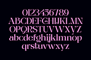 Ebamo - Serif Display Font, a Serif Font by Marvadesign (Thumbnail 7 of 9)