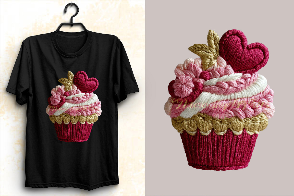 Valentine Crochet Clipart Bundle., an Illustration by SVGArt (Photo 7 of 7)