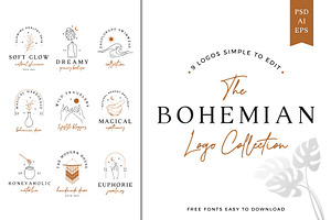 9 Bohemian Logo Collection