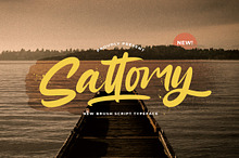 Sattomy - Handwritten Font