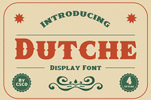 Dutche – Display Serif