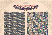 Wintery Owls, an Animal Illustration by Ink Stories (Thumbnail 19 of 26)