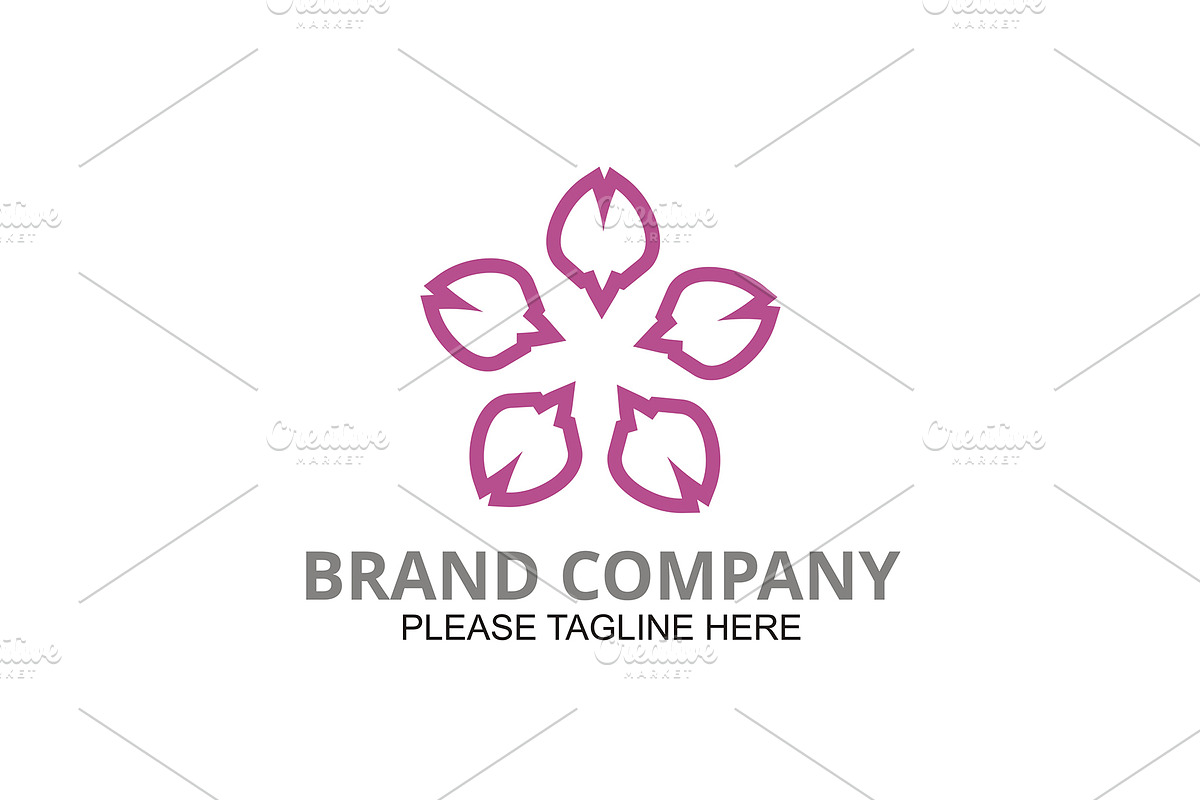 20 Logo Flower Templates Bundle, a Branding & Logo Template by Friendesigns (Photo 8 of 21)