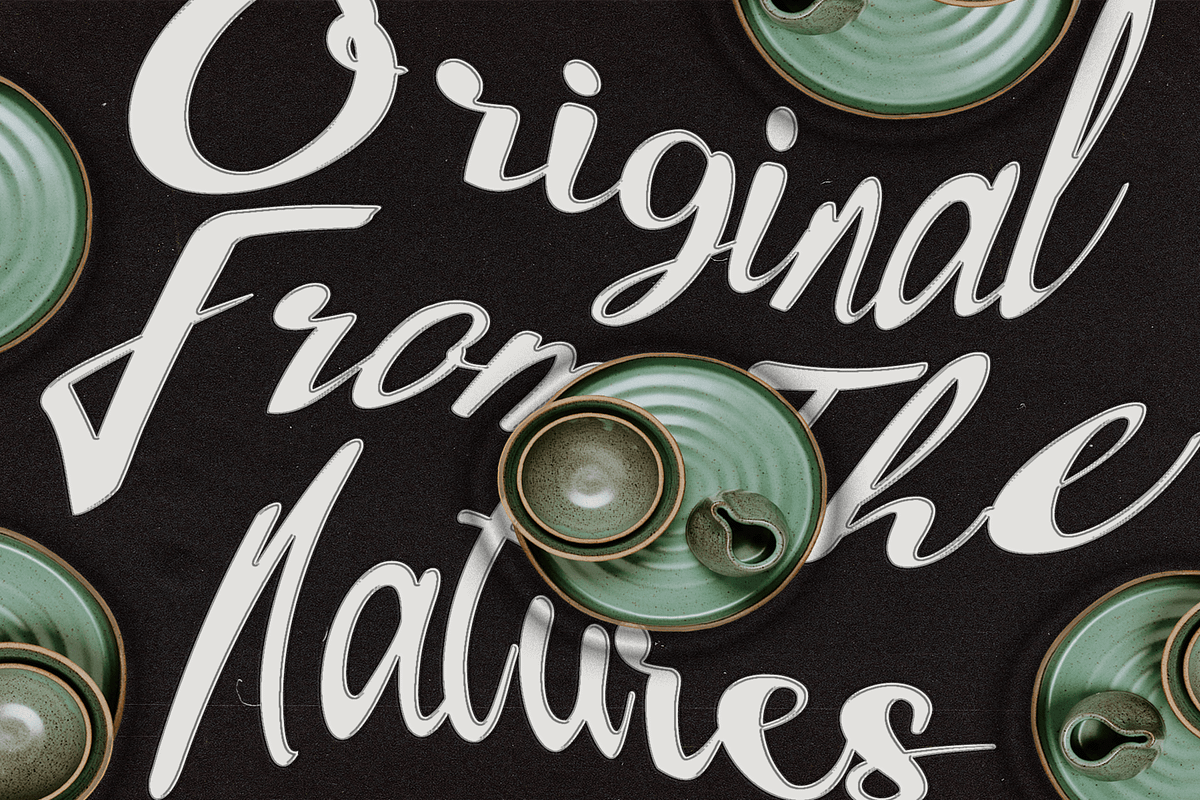 CF Gahmful - Elegant Handwritten, a Handwritten Font by Indotype Foundry (Photo 3 of 10)