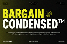 GCBargain Condensed - Condensed Sans