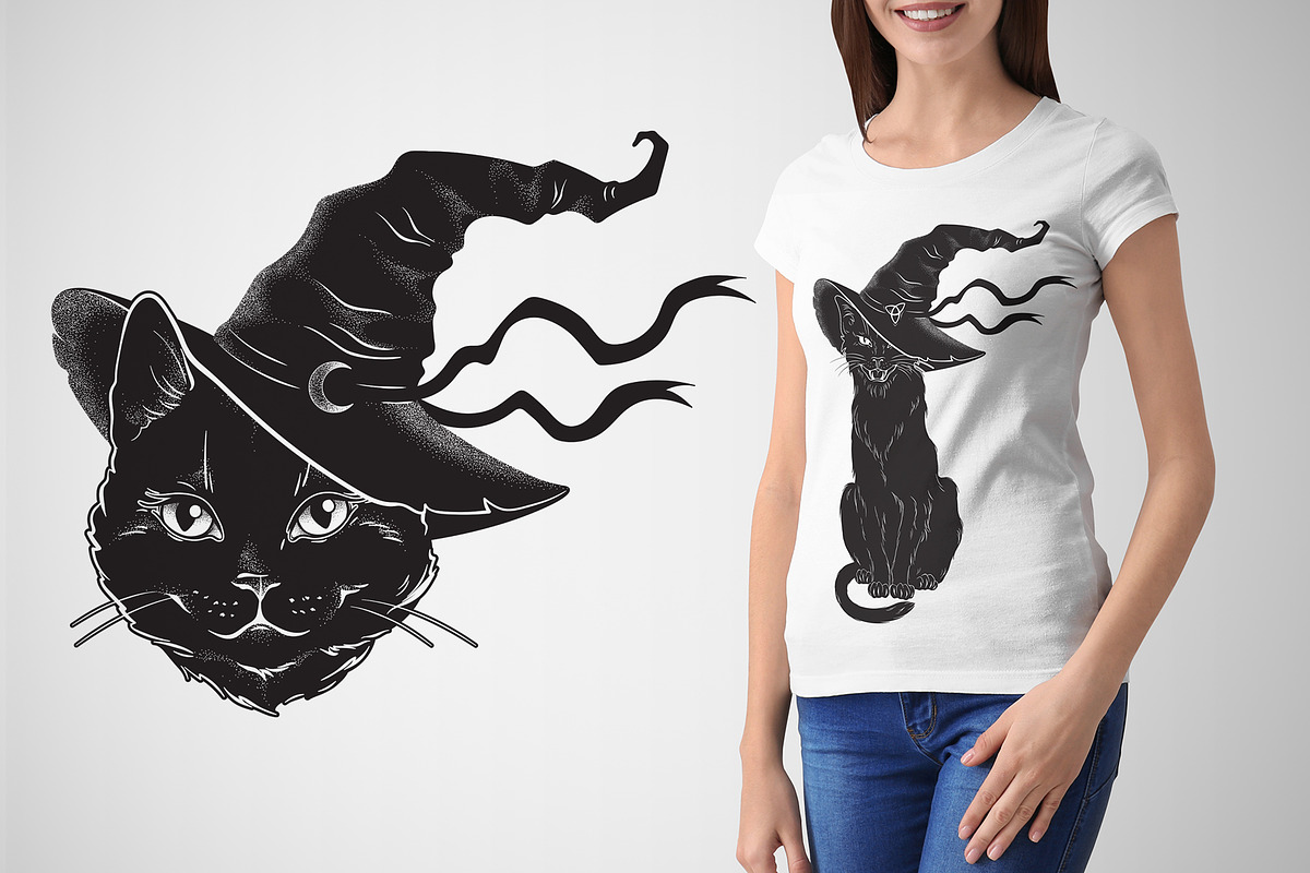 Black Cat, an Animal Illustration by Croisy (Photo 3 of 5)