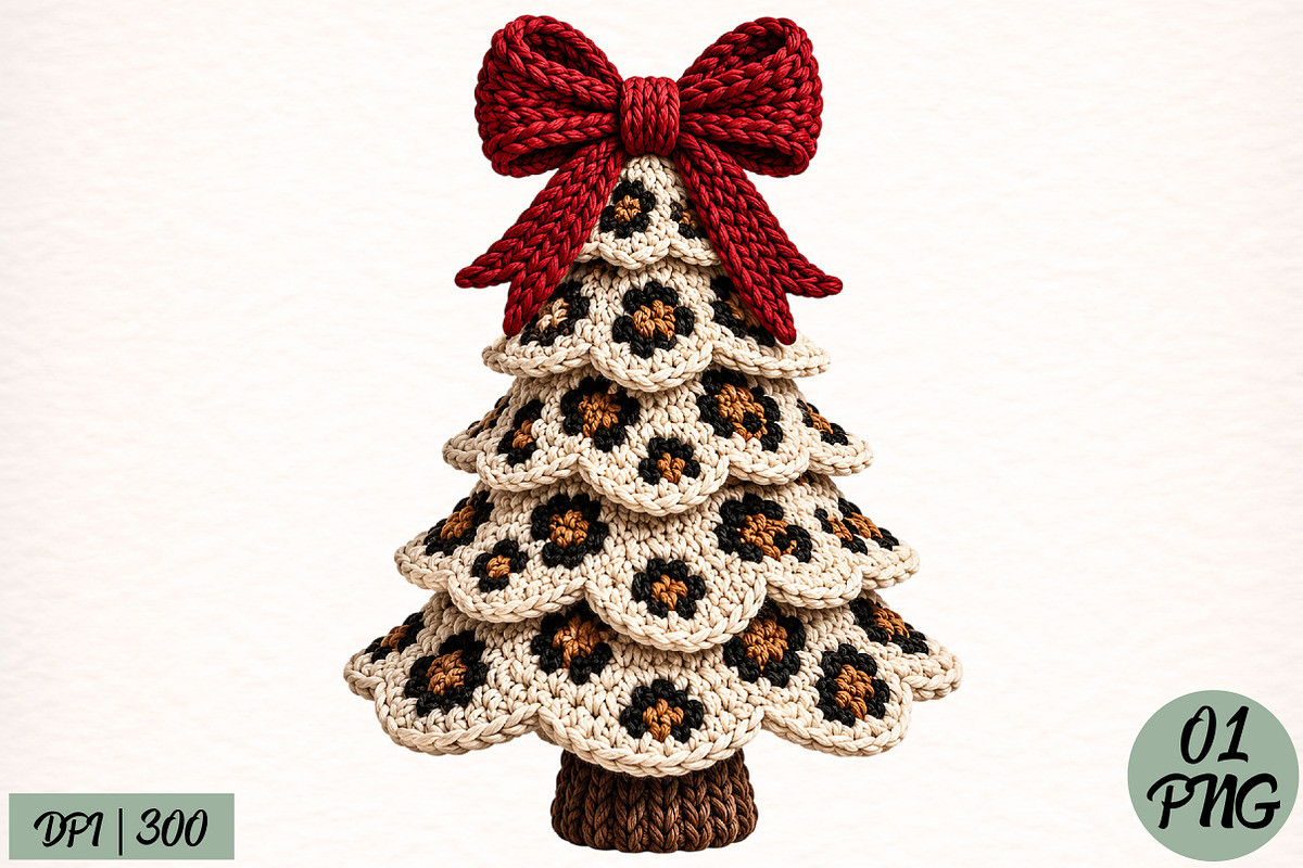 Leopard Christmas Tree PNG, a Transportation Illustration by Digital Artistic99 (Photo 1 of 9)