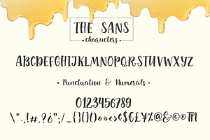 Little Bee. Duo Font & Logos.