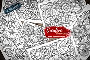 Creative flowers, a Decorative Illustration by Julia_Snegireva (Thumbnail 1 of 5)