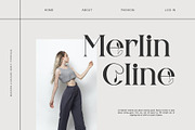 Bons Serif Typeface, a Serif Font by yaqublekker (Thumbnail 4 of 9)
