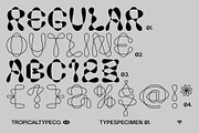 Flowstate - Display Font, a Sans Serif Font by Tropical Type (Thumbnail 11 of 11)