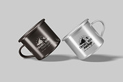 Enamel mug mockup, a Mockup by DxSLEX (Thumbnail 5 of 5)