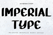 Imperial Type, a Script Font by InermediaSTUDIO (Thumbnail 1 of 8)