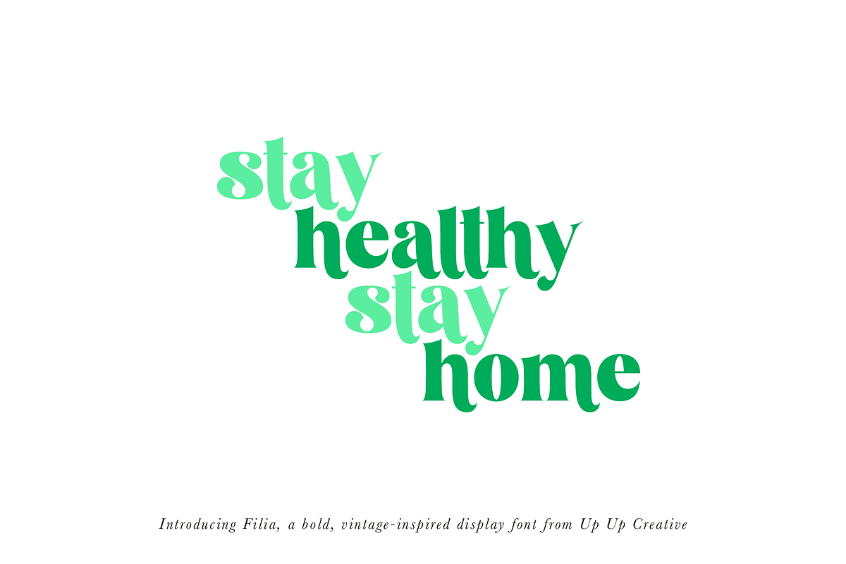 Filia Display Font, a Serif Font by Up Up Creative (Photo 10 of 12)