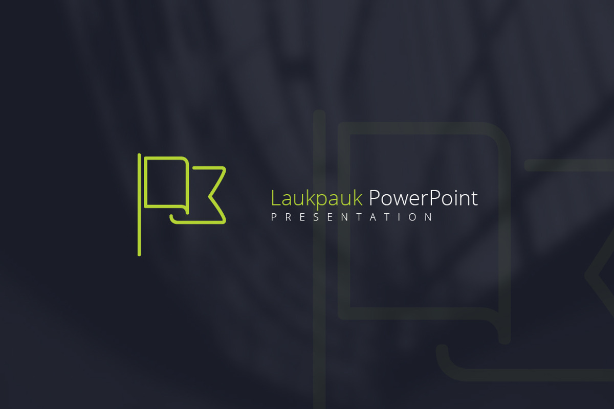Laukpauk PowerPoint Template, a Presentation Template by Angkalimabelas (Photo 1 of 4)