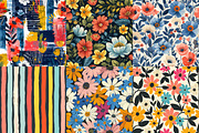 Garden Floral Seamless Repeat Patter, a Texture Illustration by DreamPrint404 (Thumbnail 4 of 7)