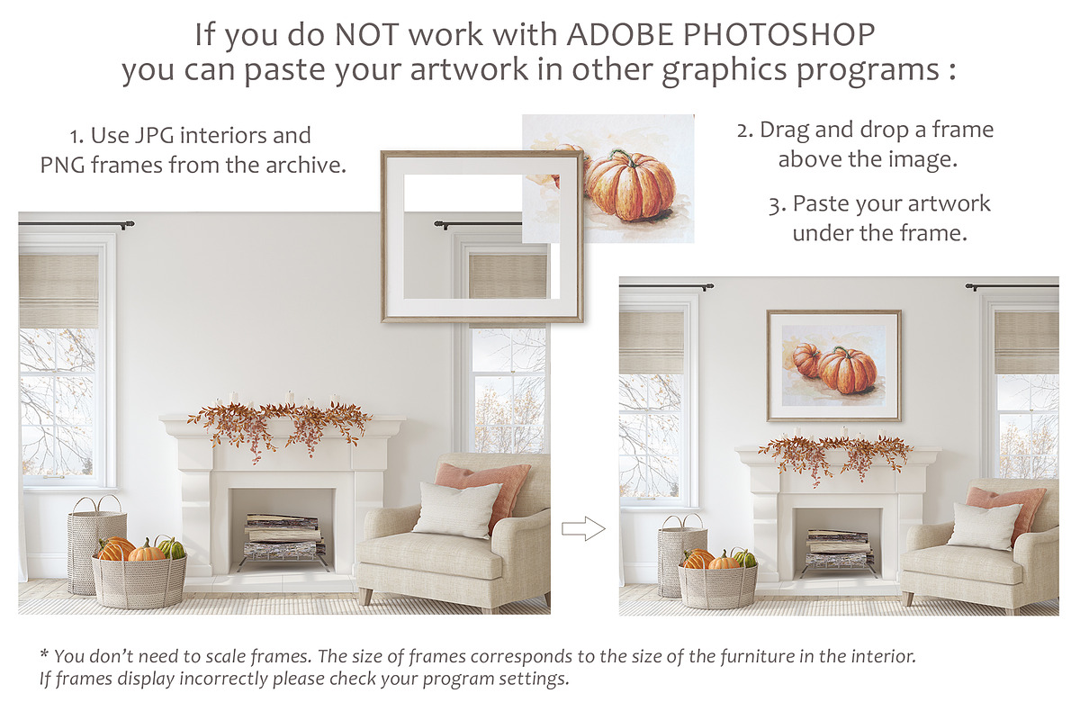 AUTUMN AT THE FARMHOUSE, a Poster Template by MyHomeMockups (Photo 11 of 12)