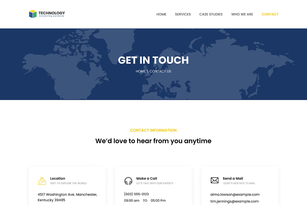 Digital Agency Website Template, a Landing Page Template by zeeshanriaz55 (Photo 5 of 7)