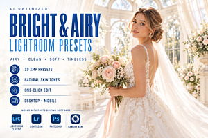 Bright and Airy Lightroom Presets, a Preset Add-On by AAA Presets