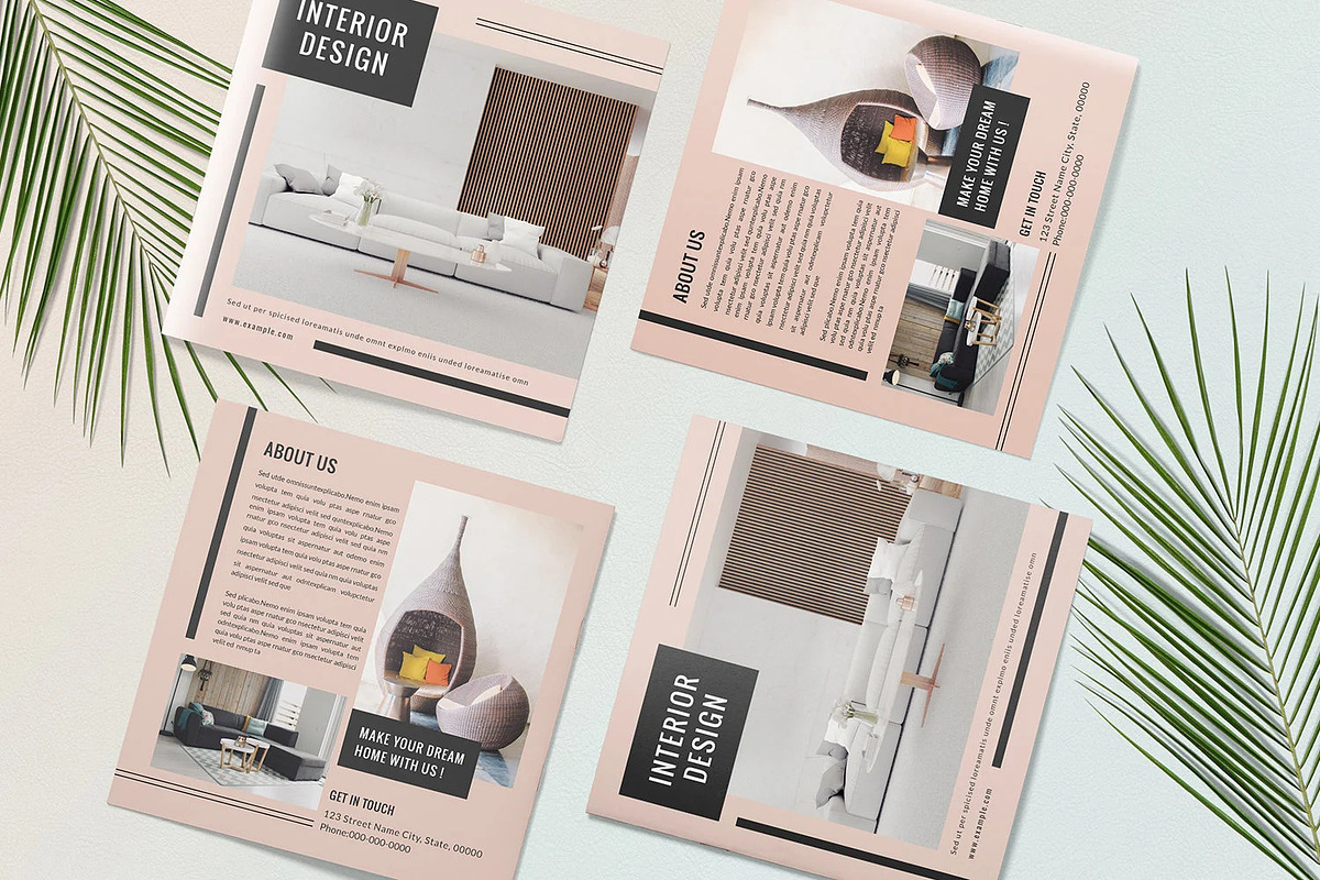 Interior Design Brochure, a Brochure Template by Template Shop (Photo 5 of 5)