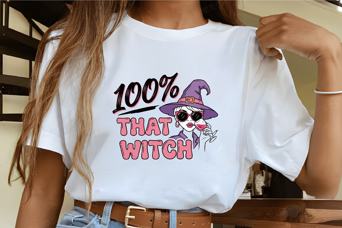 100% That Witch SVG PNG, an Illustration by CrexoraLab (Photo 2 of 4)