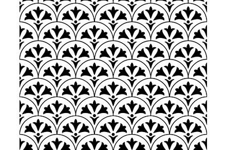 Flower geometric pattern. Seamless, a Pattern Graphic by RODINA