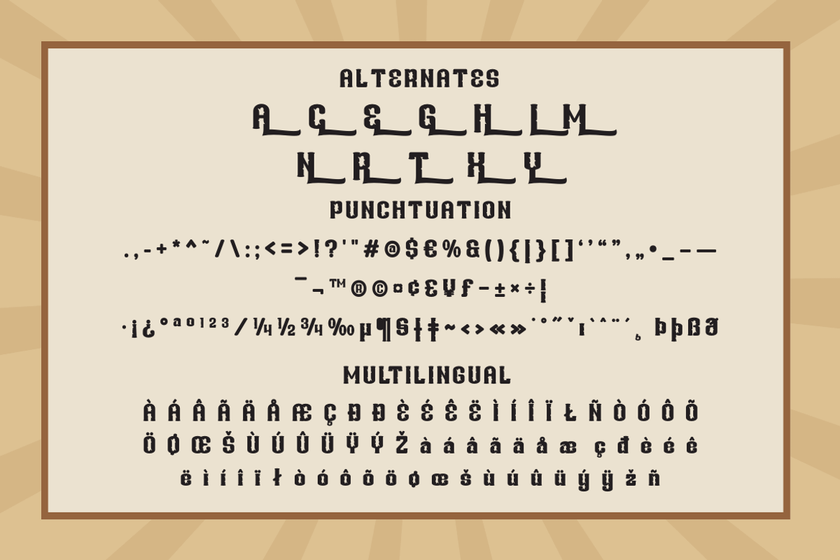 NIKARU | Groovy Retro Font, a Font by twinstd (Photo 10 of 12)