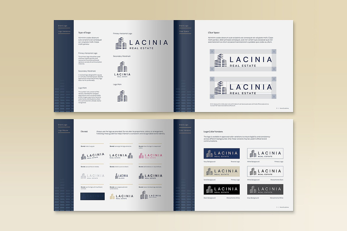 Real Estate Brand Guidelines, a Brochure Template by BrandPacks (Photo 4 of 7)