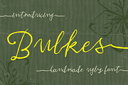 Bulkes Authentic Ugly Handwritten, a Handwritten Font by Haps Space (Thumbnail 1 of 12)
