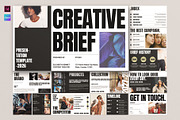 Creative Brief Presentation Template, a Presentation Template by E-Type (Thumbnail 1 of 5)