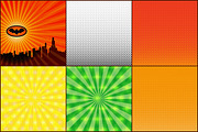 Superhero Comic Pop Art Papers, a Pattern Graphic by FrankiesDaughtersDesign (Thumbnail 5 of 11)