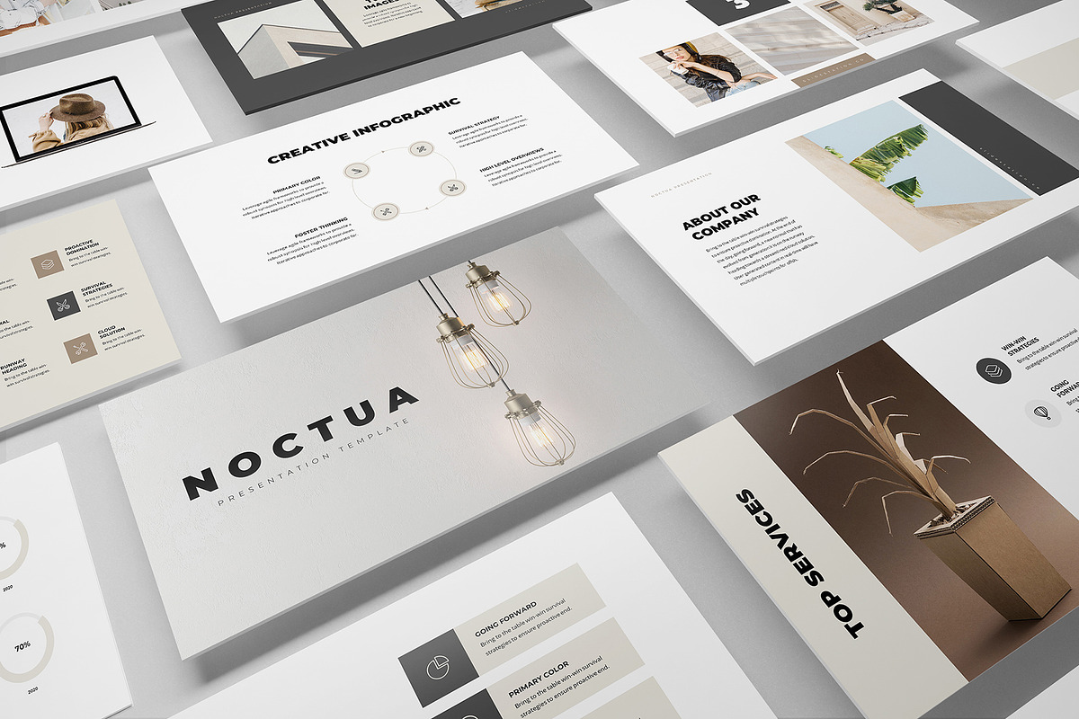 Noctua Presentation for Canva, a Presentation Template by SlideStation (Photo 1 of 11)