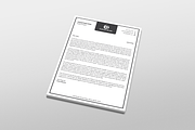 (32% Off) Simple & Clean Letterhead, a Stationery Template by Pentaclay (Thumbnail 5 of 8)