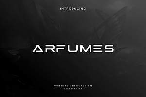 Arfumes, a Font by garismantra
