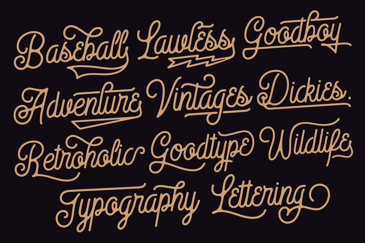 Heritage Font Combinations, a Script Font by HRDR (Photo 12 of 26)