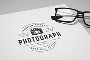 20 Photography logos and badges, a Branding & Logo Template by Vasya Kobelev (Thumbnail 4 of 5)