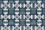 Adinkra DUAFE Pattern I, a Pattern Graphic by ByGiftyJane (Thumbnail 6 of 11)