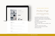 Fashion Showit Website Template, a Websites & App Template by ammarosedesignsllc (Thumbnail 6 of 8)