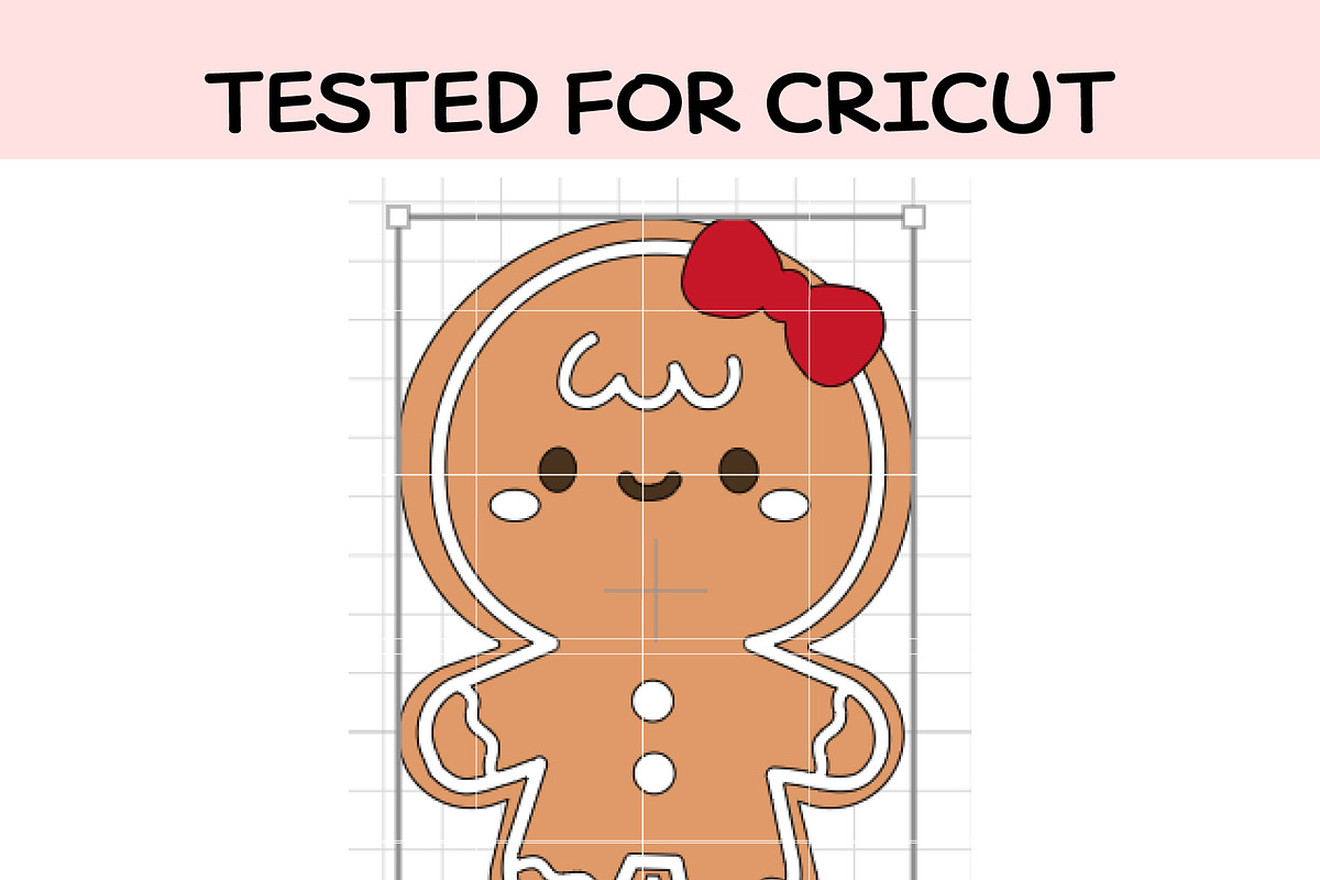 Christmas Gingerbread Cookies SVG, an Illustration by TheHitShop (Photo 3 of 10)
