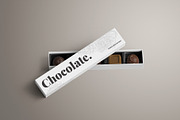 Long Rectangle Chocolate Box Mockup, a Packaging Mockup by Sheikhadesign (Thumbnail 10 of 12)