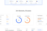 Ozone Project Management Web UI Kit, an UI Kit Template by Netshift Digital (Thumbnail 2 of 4)