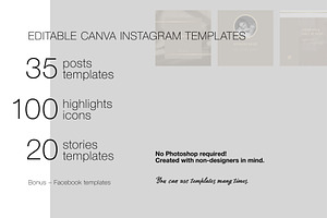 Beige Instagram CANVA Template N13