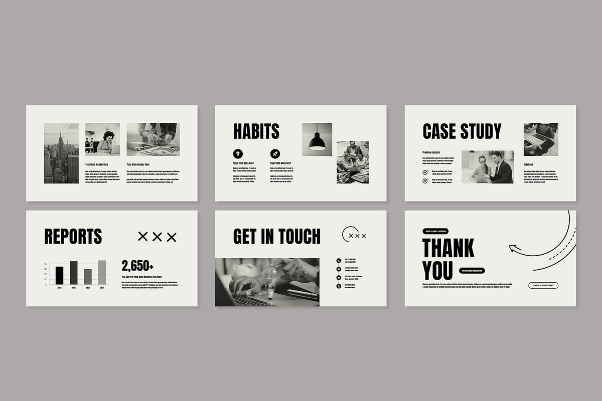 Innovative Brief Presentation, a Presentation Template by ContestDesign (Photo 3 of 3)
