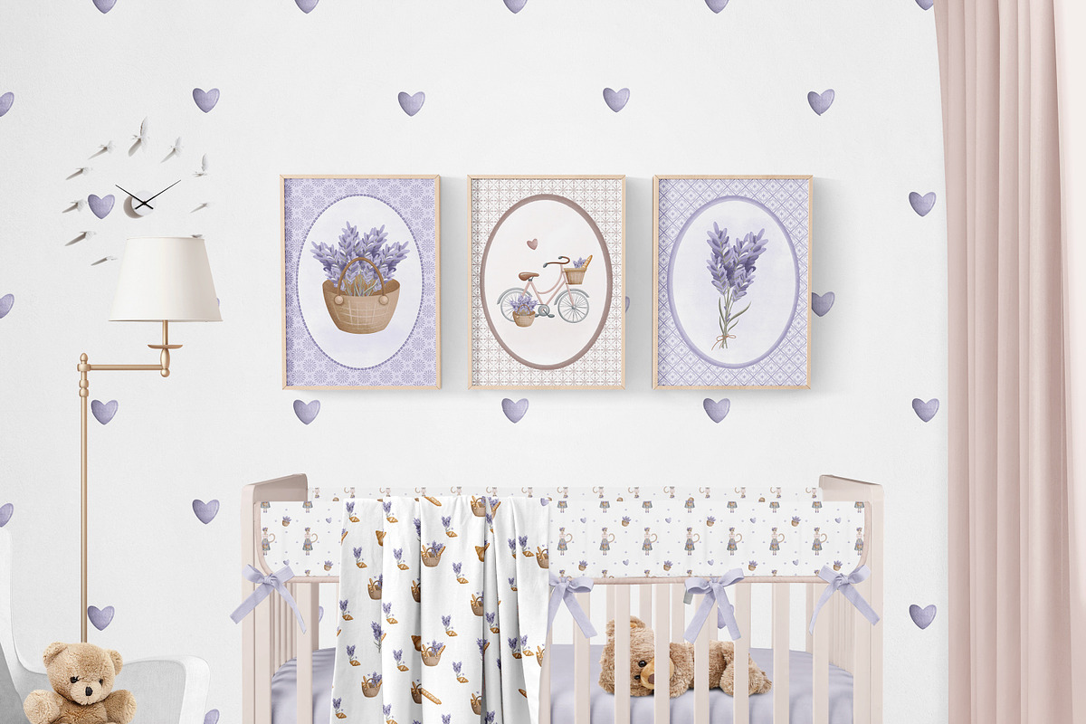 Vintage Paris-Baby collection, a Decorative Illustration by Linerisyart (Photo 11 of 18)