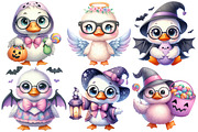 Spooky Pastel Chibi Goose PNG, an Illustration by Pixels.Craft (Thumbnail 2 of 7)